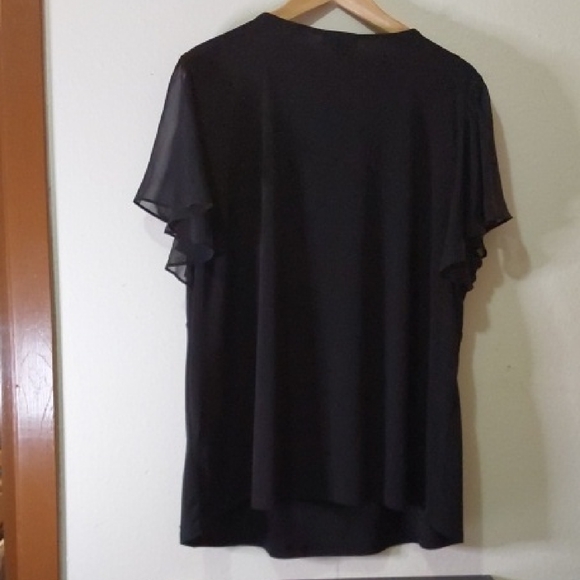 Calvin Klein Black Blouse - Picture 4 of 5